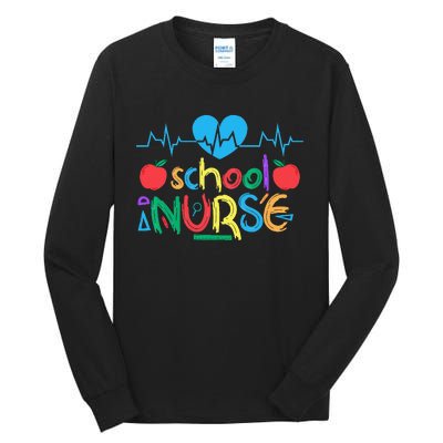 school Nurse Tall Long Sleeve T-Shirt