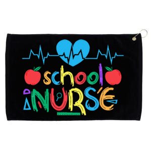 school Nurse Grommeted Golf Towel