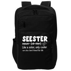 Seester Noun Seester Definition Sister Impact Tech Backpack