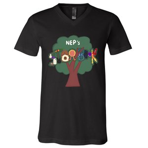 Snottynep Nep Storybook V-Neck T-Shirt