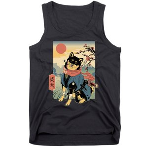 Shiba Ninja Samurai Dogs Pet Days For Friends Family Tank Top