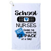 School Nurse Saving The World One Ice Pack At A Time! Golf Towel