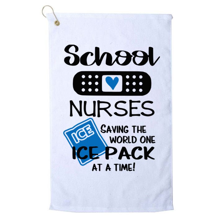 School Nurse Saving The World One Ice Pack At A Time! Golf Towel