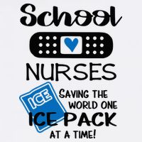 School Nurse Saving The World One Ice Pack At A Time! Wool Snapback Cap