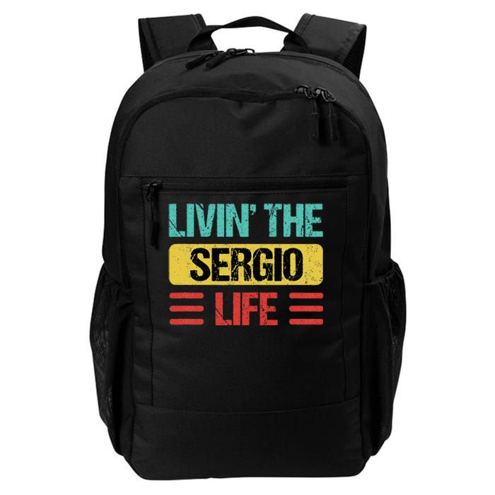 Sergio Name Daily Commute Backpack