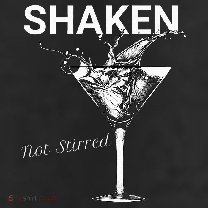 Shaken Not Stirred 11oz C Handle Ceramic Mug