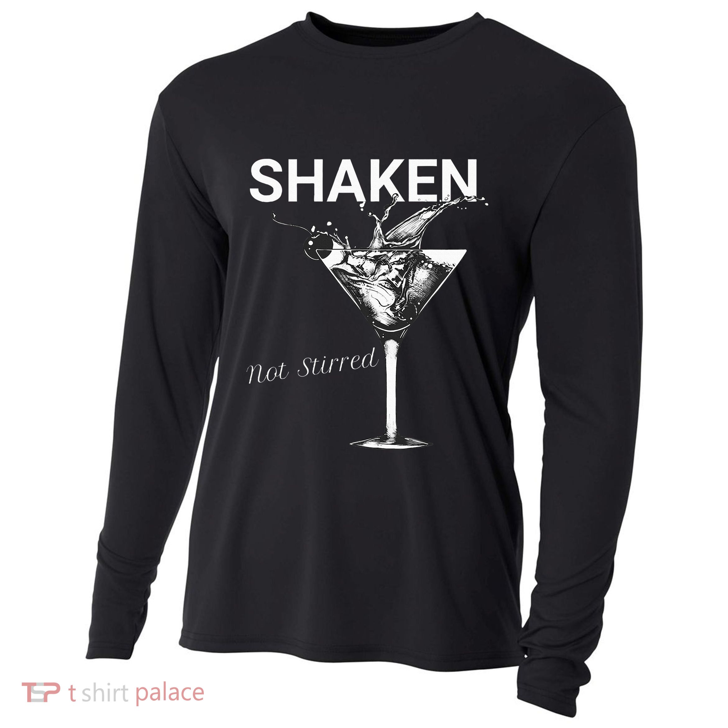 Shaken Not Stirred Cooling Performance Long Sleeve Crew