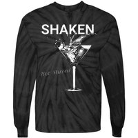 Shaken Not Stirred Tie-Dye Long Sleeve Shirt