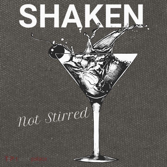 Shaken Not Stirred Cotton Canvas Backpack