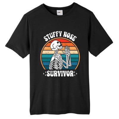 Stuffy Nose Survivor Funny Saying Cool Gift Tall Fusion ChromaSoft Performance T-Shirt