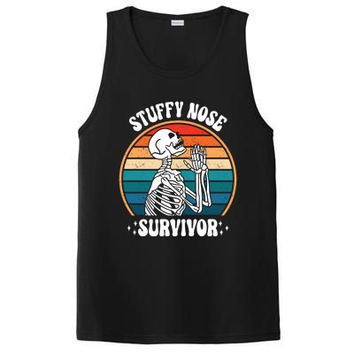 Stuffy Nose Survivor Funny Saying Cool Gift PosiCharge Competitor Tank