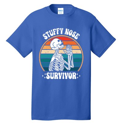 Stuffy Nose Survivor Funny Saying Cool Gift Tall T-Shirt