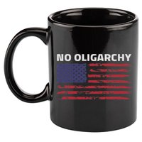 Say No To Oligarchy Usa Us American 11oz C Handle Ceramic Mug