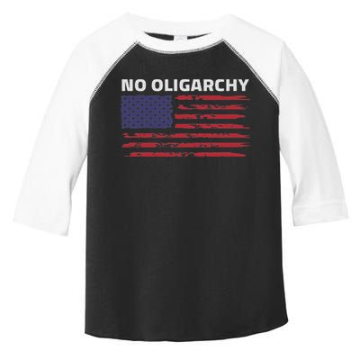 Say No To Oligarchy Usa Us American Toddler Fine Jersey T-Shirt