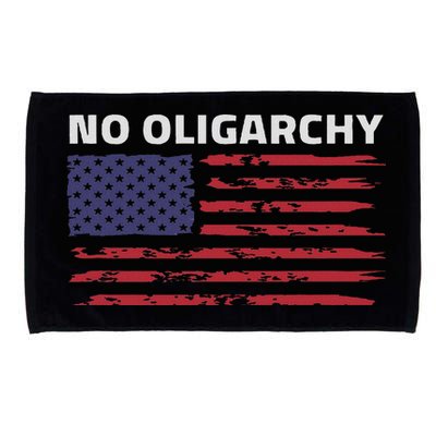 Say No To Oligarchy Usa Us American Microfiber Hand Towel