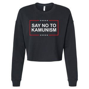 Say No To Kamunism Cropped Pullover Crew