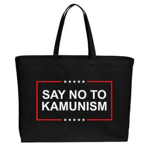 Say No To Kamunism Cotton Canvas Jumbo Tote