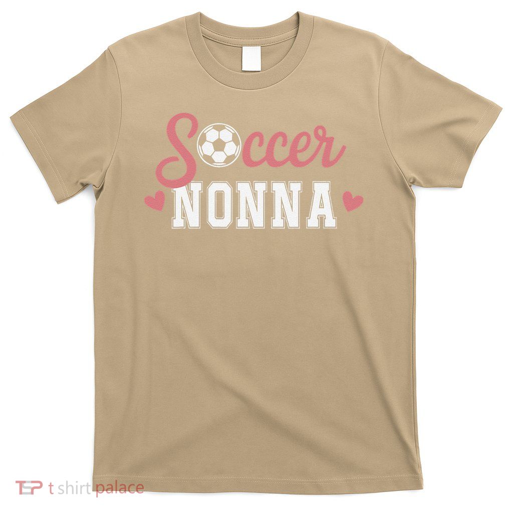 Soccer Nonna Team Player Sport Lover Gift T-Shirt