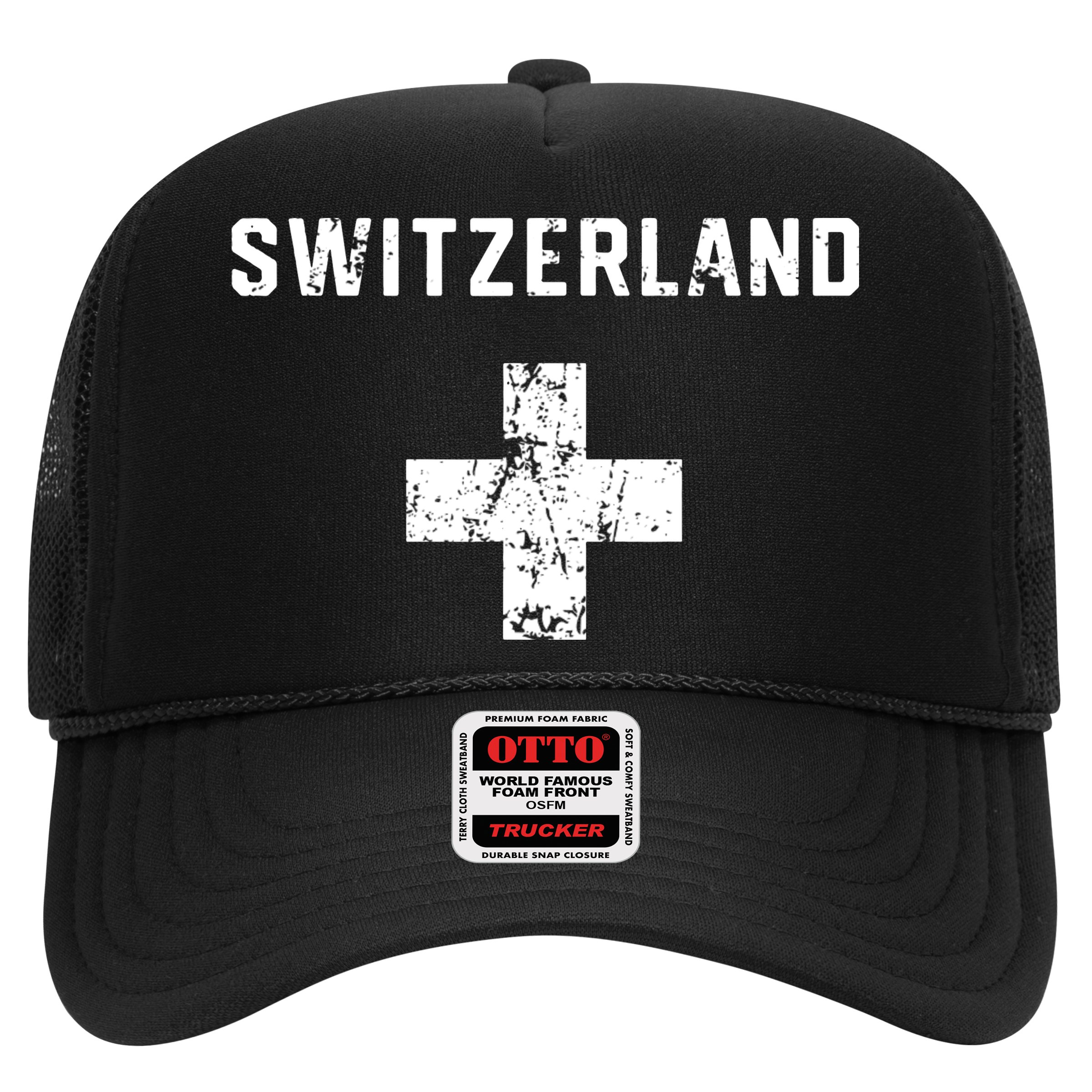 Switzerland National Team Swiss Jersey Retro Vintage Hat