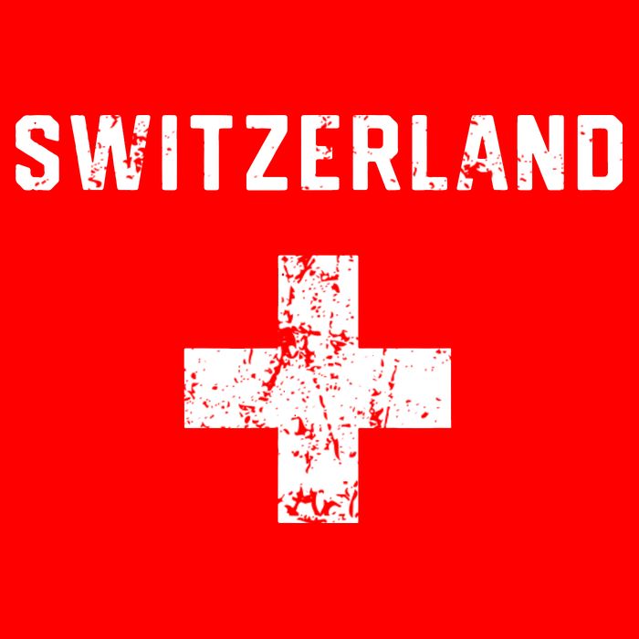 Switzerland National Team Swiss Jersey Retro Vintage Polo