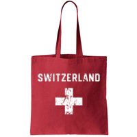 Switzerland National Team Swiss Jersey Retro Vintage Tote Bag