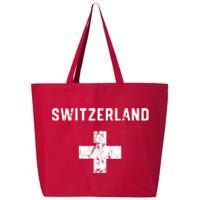 Switzerland National Team Swiss Jersey Retro Vintage 25L Jumbo Tote