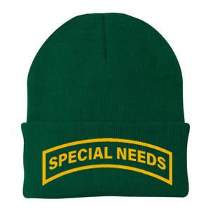 Special Needs Tab Knit Cap Winter Beanie