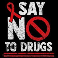 Say No To Drugs Support Red Ribbon Awareness Week Poster