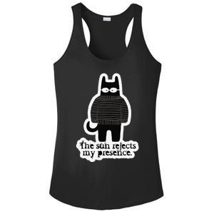 Shadowthorn Nightcatto The Sun Rejects My Presence. Ladies PosiCharge Competitor Racerback Tank