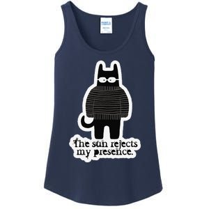 Shadowthorn Nightcatto The Sun Rejects My Presence. Ladies Essential Tank