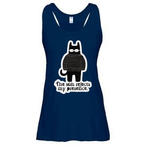 Shadowthorn Nightcatto The Sun Rejects My Presence. Ladies Essential Flowy Tank