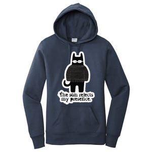 Shadowthorn Nightcatto The Sun Rejects My Presence. Women's Pullover Hoodie