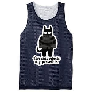 Shadowthorn Nightcatto The Sun Rejects My Presence. Mesh Reversible Basketball Jersey Tank