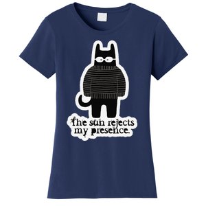 Shadowthorn Nightcatto The Sun Rejects My Presence. Women's T-Shirt