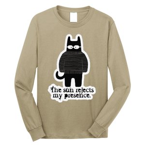 Shadowthorn Nightcatto The Sun Rejects My Presence. Long Sleeve Shirt