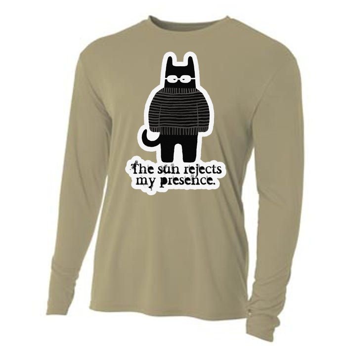 Shadowthorn Nightcatto The Sun Rejects My Presence. Cooling Performance Long Sleeve Crew