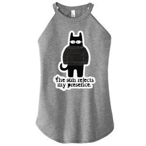 Shadowthorn Nightcatto The Sun Rejects My Presence. Women's Perfect Tri Rocker Tank