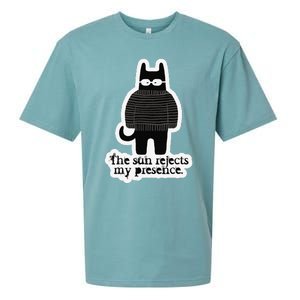 Shadowthorn Nightcatto The Sun Rejects My Presence. Sueded Cloud Jersey T-Shirt