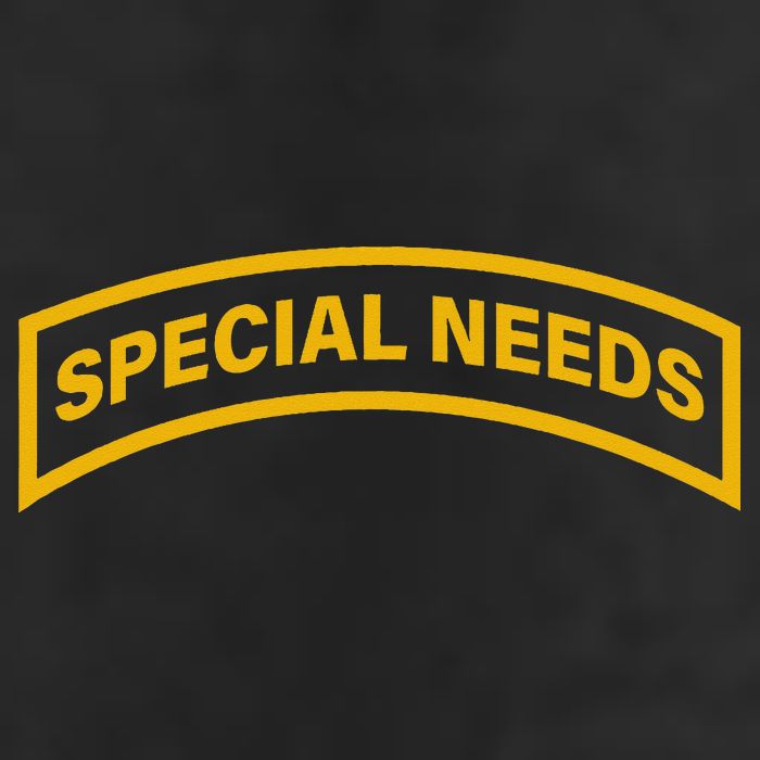 Special Needs Tab 7 Panel Mesh Trucker Snapback Hat