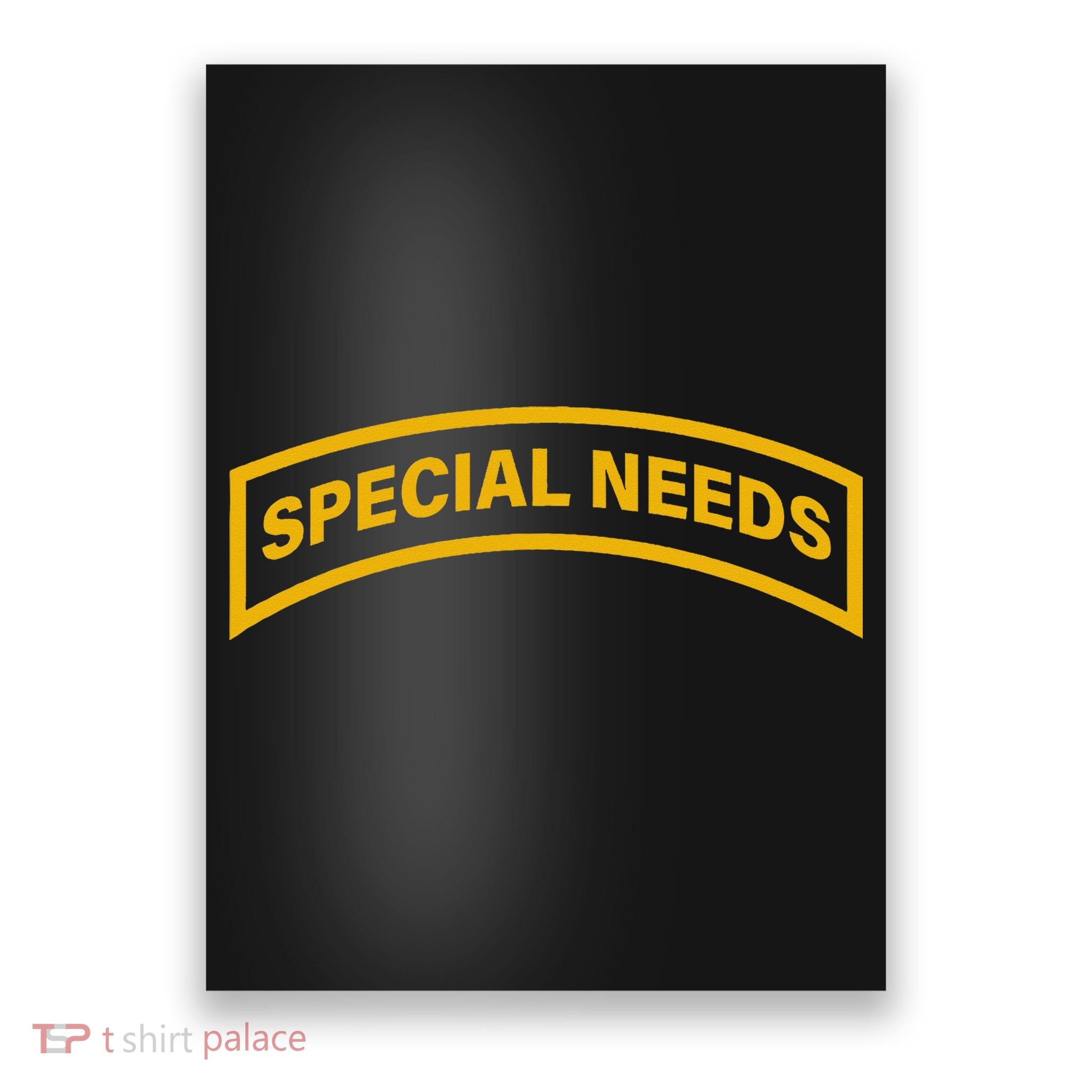 Special Needs Tab Poster