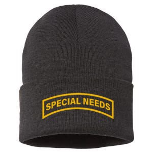 Special Needs Tab Sustainable Knit Beanie