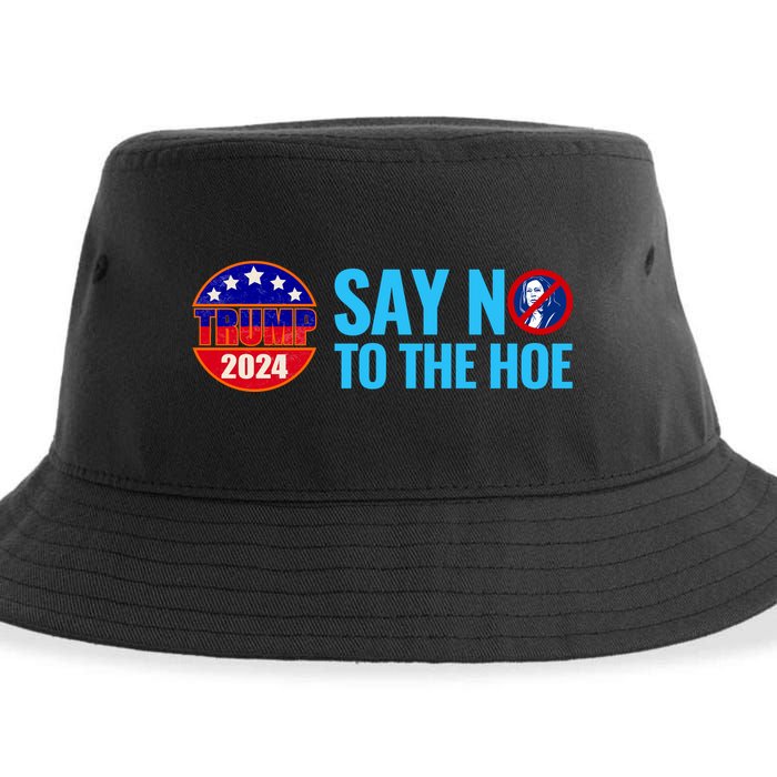 Say No To The Hoe Trump 2024 Sustainable Bucket Hat