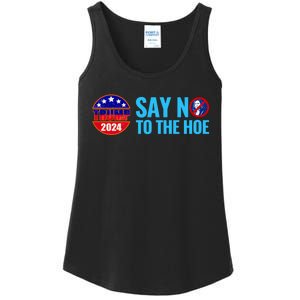 Say No To The Hoe Trump 2024 Ladies Essential Tank