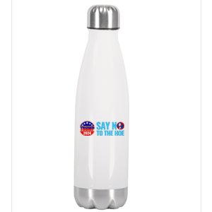 Say No To The Hoe Trump 2024 Stainless Steel Insulated Water Bottle