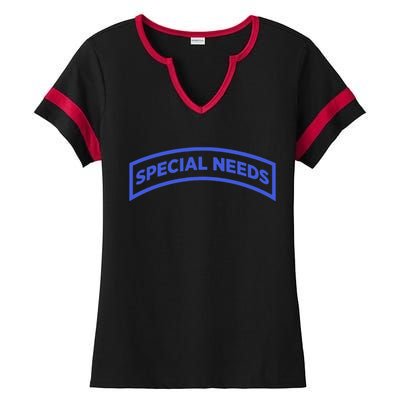 Special Needs Tab Ladies Halftime Notch Neck Tee