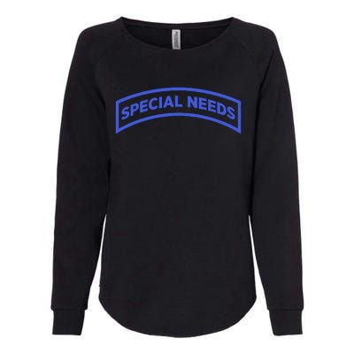 Special Needs Tab Womens California Wash Sweatshirt