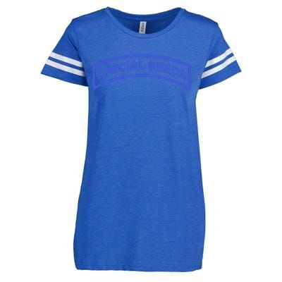 Special Needs Tab Enza Ladies Jersey Football T-Shirt