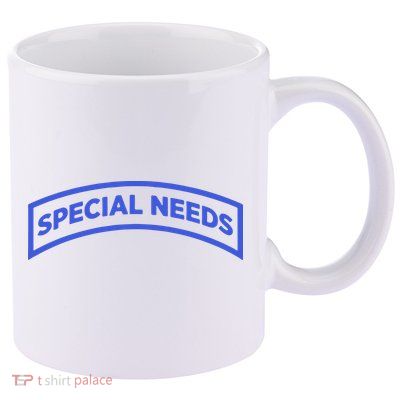 Special Needs Tab 11oz C Handle Ceramic Mug