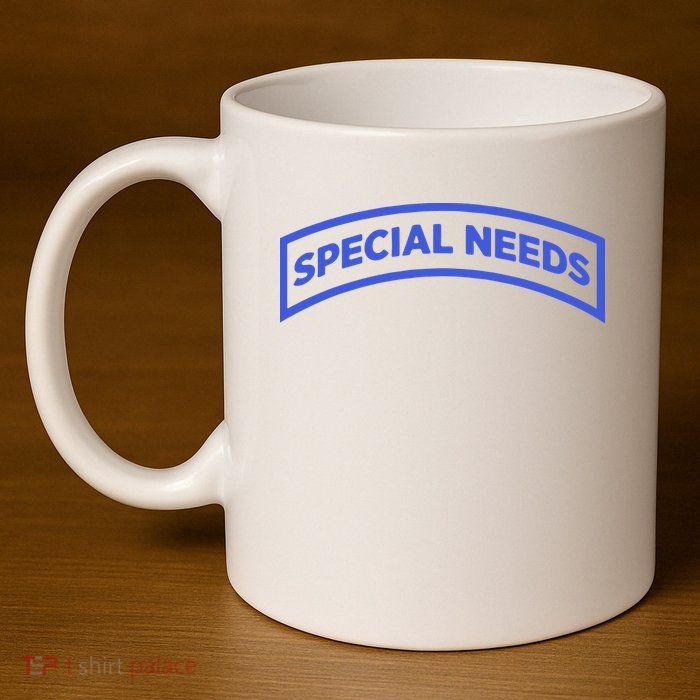 Special Needs Tab 11oz C Handle Ceramic Mug