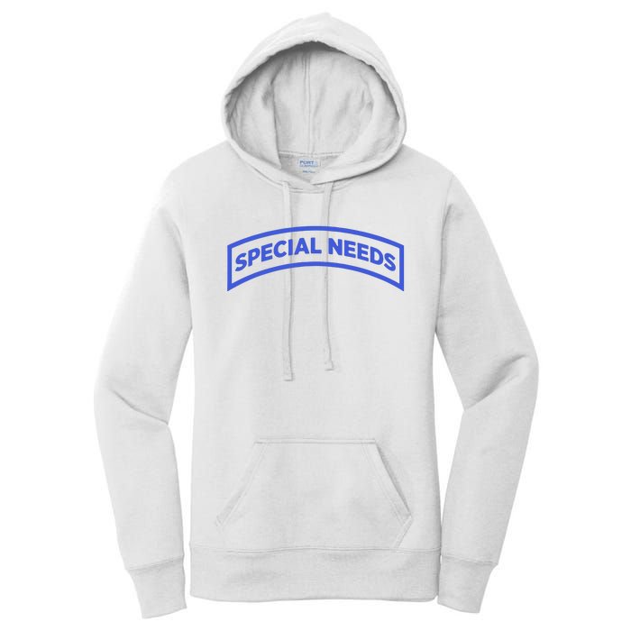 Special Needs Tab Women's Pullover Hoodie